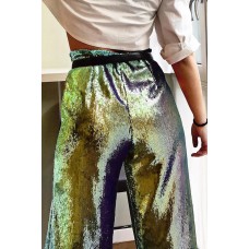 High Waist Sequin Pants